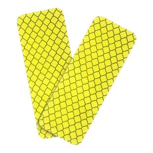 电动车摩托车尾部夜间反光贴警示纸广角发光车用尾部防撞骑行贴纸