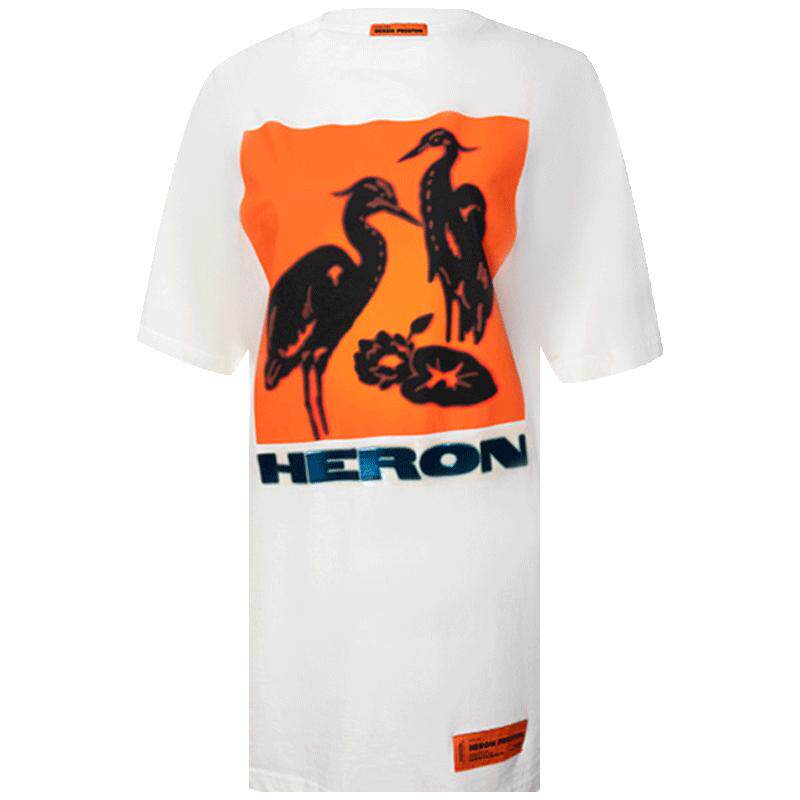 Heron Preston时尚女士全棉圆领短袖T恤XY降价
