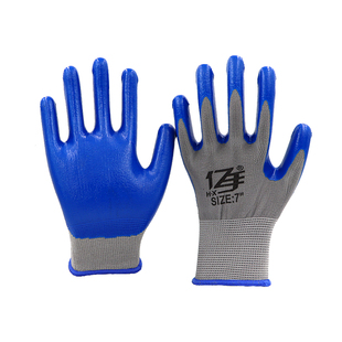 女士小号s码干活手套劳保耐磨防滑耐油上班工作薄款乳胶橡胶包邮