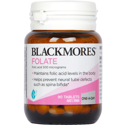 BLACKMORES叶酸片备孕营养素