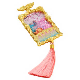 颐和园颐和印象-桃花香满阁、梅映桥雪流沙冰箱贴北京旅游冰箱贴