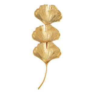 现 纽约下城公园进口新古典轻奢雷吉纳金秋银杏曼妙鎏金壁灯