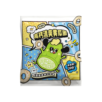 非油炸高钙黄瓜洋葱圈圈