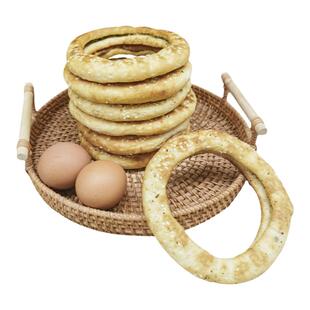 山西运城特产香酥圈圈圈馍芝麻圈圈馍香辣牛曲莲山西特色零食小吃