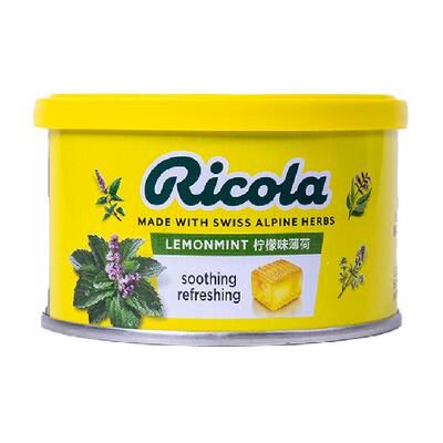 进口瑞士柠檬薄荷润喉糖清凉100g
