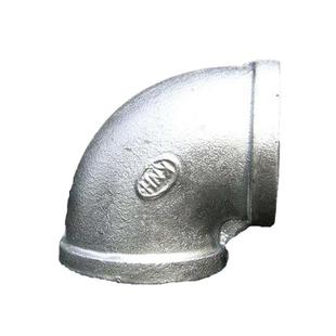 镀锌弯头90度 铸铁 丝扣 内丝 玛钢管件弯头46分1寸DN15 25 40 65