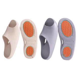 孕妇专用防滑拖鞋女夏季室内家居浴室洗澡静音防臭老人漏水凉拖男