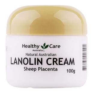 Healthy Care澳洲hc羊胎素绵羊油VE面霜身体乳保湿滋润补水男女