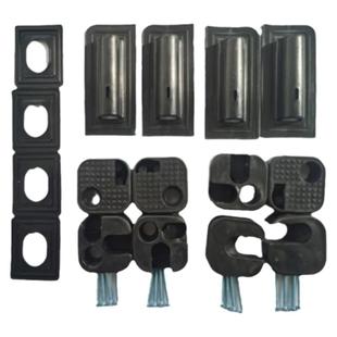 16mm户外露营沙滩露炊烧烤折叠椅月亮椅四角塑料维修配件大全新品