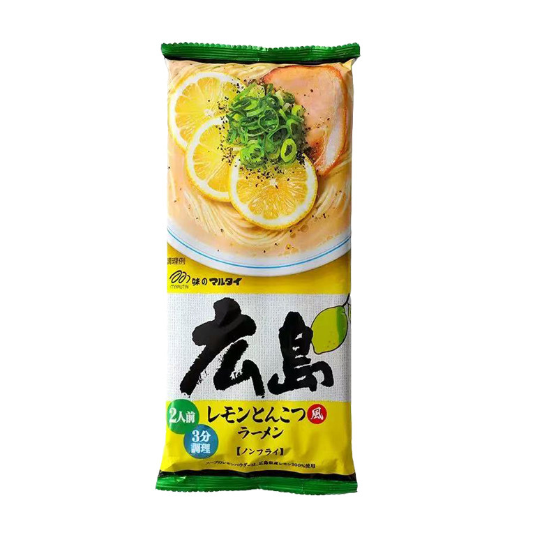 日本进口五木东京柚子酱油风味拉面札幌浓汤北海道风味拉面速食面