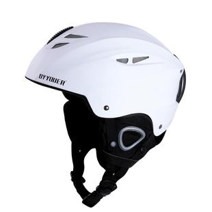 滑雪头盔男女单板专业滑雪帽眼镜一体式雪盔全套装备儿童全盔雪镜