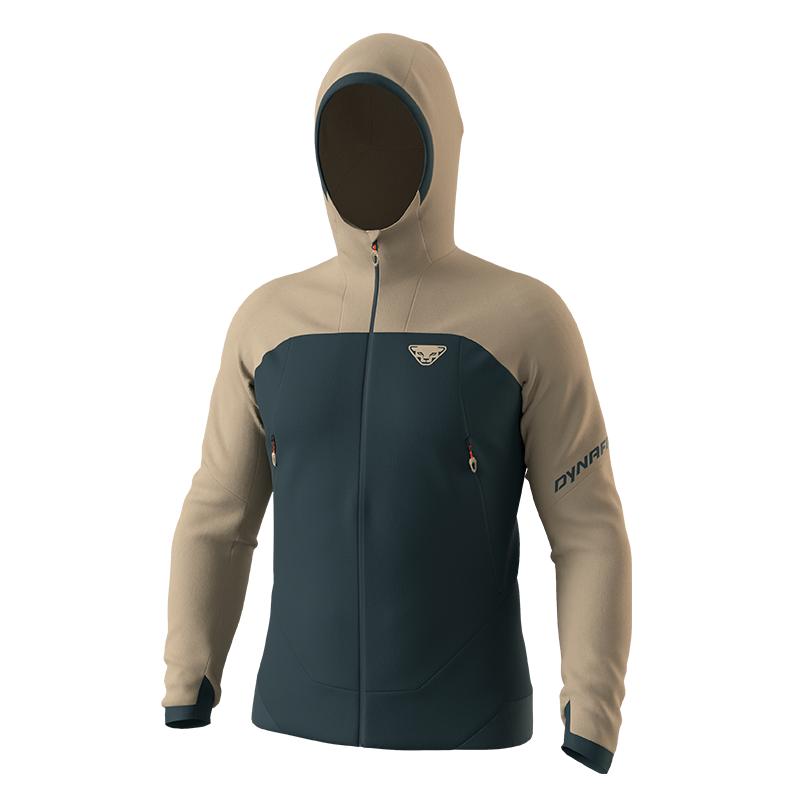 Dynafit男弹力透气防风滑雪户外抓绒夹克外套RIDGE THERMAL HOODY