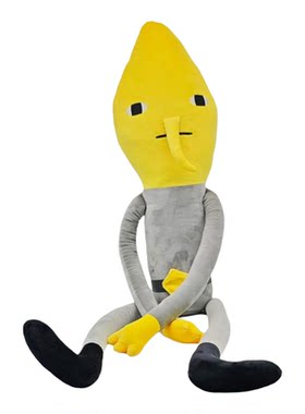 跨境爆款Adventure Time探险活宝柠檬公爵抱枕毛绒玩偶背包挂件