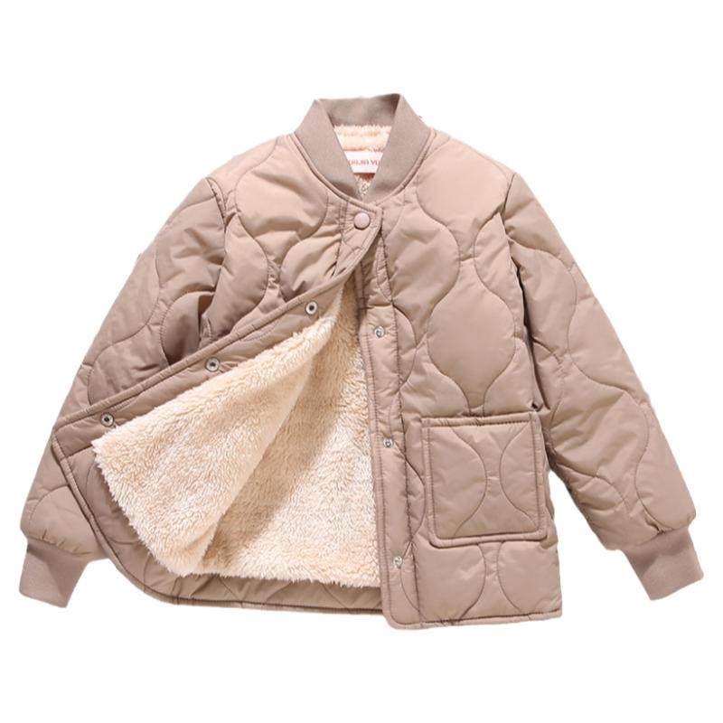 儿童羽绒棉服内胆男女童加绒加厚