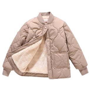 儿童羽绒棉服男童女童小棉袄加绒加厚中大童校服神器棉衣内胆学生