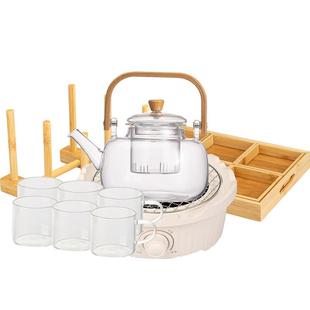 摩登主妇围炉煮茶壶2026新款家用室内器具全套聚烤火炉套装电陶炉