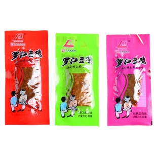 散称罗江豆鸡500g混合口味四川特产豆制品麻辣豆皮卷辣条德阳豆鸡