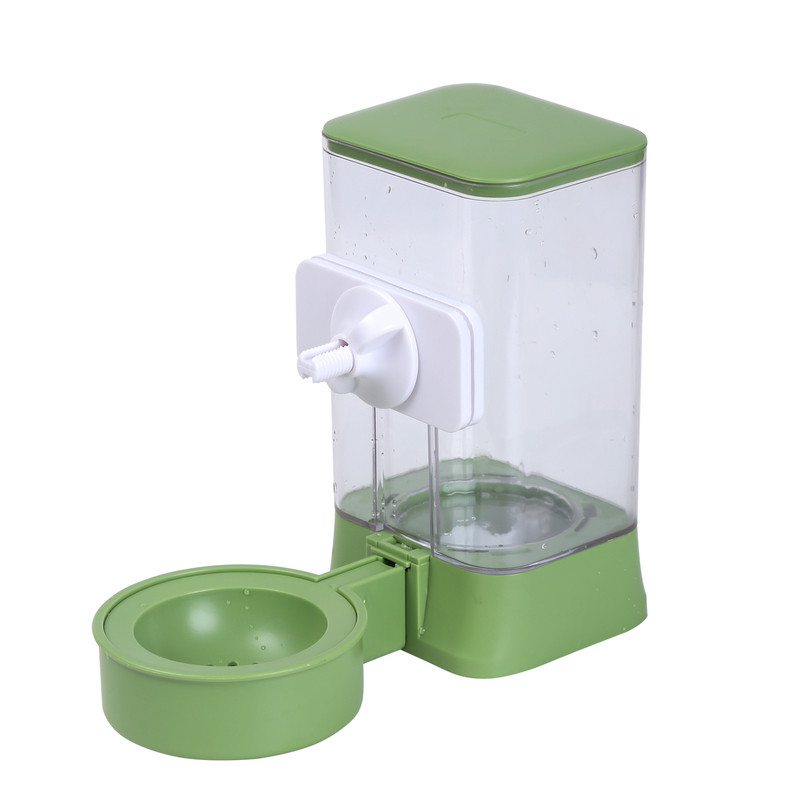 狗狗饮水器挂笼猫咪喂水猫别墅开盖加水悬挂式不湿嘴水壶兔子水碗