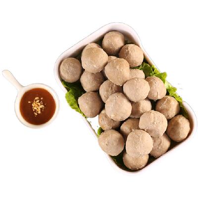 官塘兄弟牛肉丸送沙茶酱