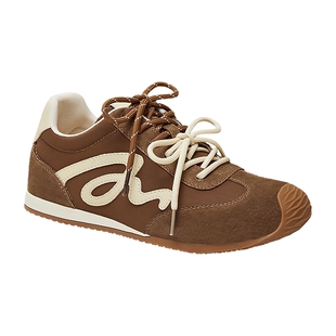 【新年礼物】天美意内增高复古红色阿甘德训鞋女2026春软底运动鞋