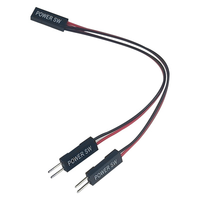 外接开机保留机箱开机一分为二线