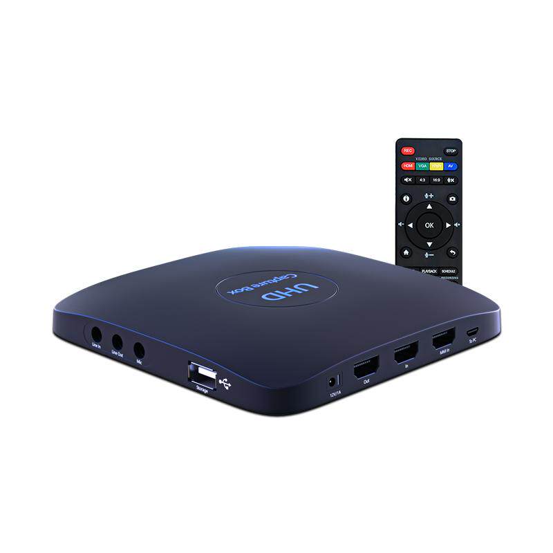 九音九视高清4K视频录制HDMI/AV会议电视节目机顶盒手术电脑录像