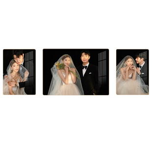 组合相框照片墙定制结婚纱照挂墙相框制作多张照相片组合相框装饰