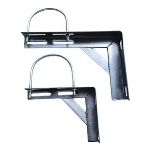 110/160室外排水管给水管排污管固定支架L型托架角铁角钢抱箍卡扣