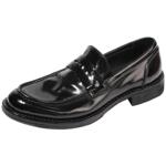 DREAMBOX钧博vibram马臀皮纯手工乐福鞋夏季透气固特异一脚蹬皮鞋