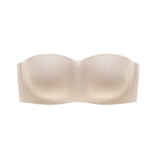 怡倩【贴心稳2.0】大胸无肩带内衣女聚拢防滑隐形无痕薄款文胸