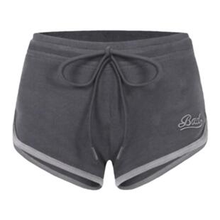 Badblood短裤开衩运动超短休闲卫裤刺绣舒适柔软修身圆领短袖T恤