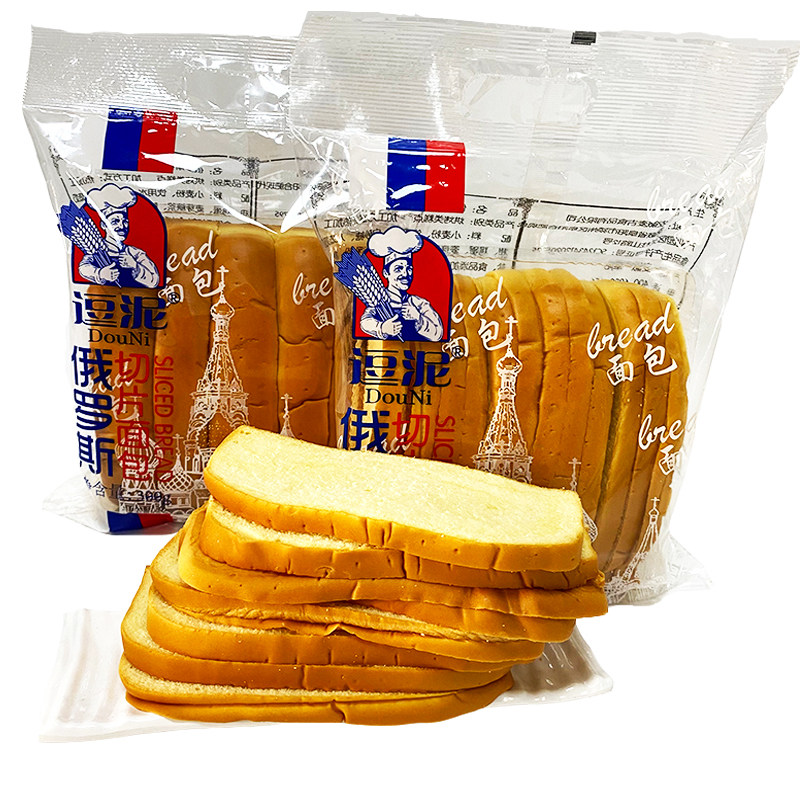 烧烤店专用面包300g切片糕点