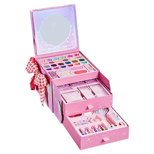 儿童化妆品彩妆套装玩具正品全套公主化妆盒美妆女孩过家家指甲油