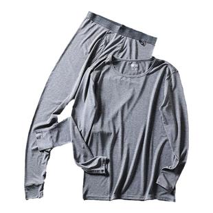 日单口碑货!超薄自发热科技高弹力男女圆领打底套头保暖内衣套装