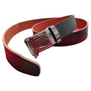 压扣腰带男士真皮正宗牛皮自动扣滑裤腰带不带头无孔无牙皮带按扣