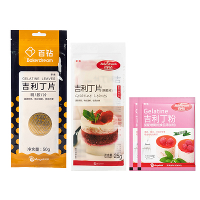 百钻吉利丁片食用明胶烘焙