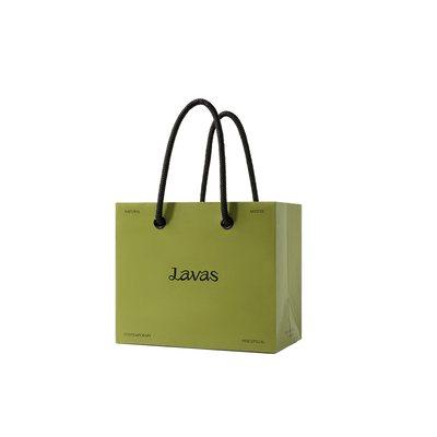 Lavas新款品牌礼袋绿色大容量