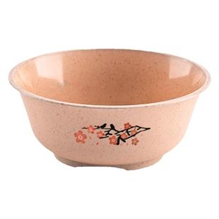 稻壳碗加厚一次性环保碗餐具食品级硬塑可降解家庭商用酒席圆形