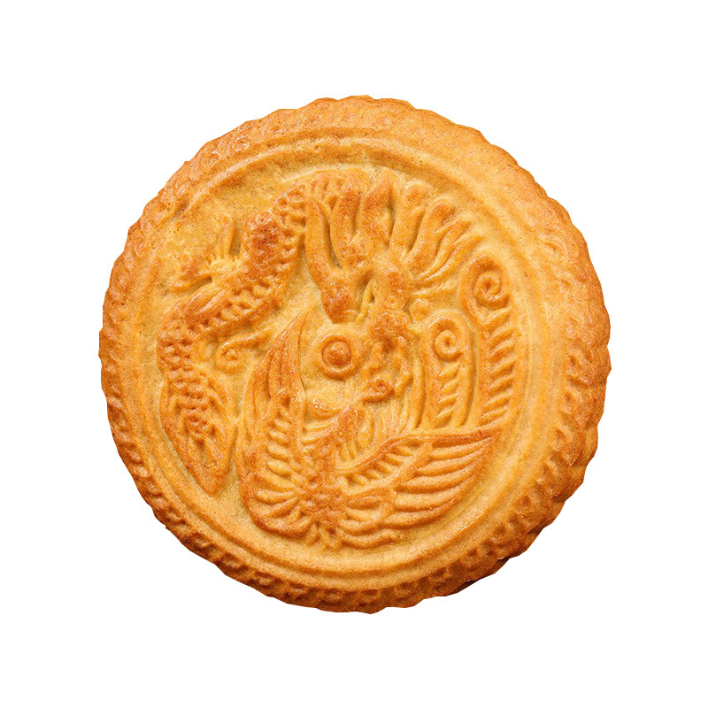 传统老式四川南充冰糖花生大月饼