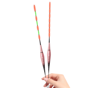 佳钓尼浅水夜光漂醒目高灵敏轻口鲫鱼漂咬钩变色电子漂短尾浮漂