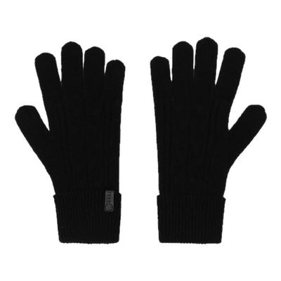 ELLE女士羊毛分指手套针织