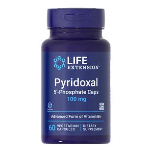 沿寿LIFE维生素b6生物活性磷酸吡哆醛P5P加班熬夜睡眠内服B6片
