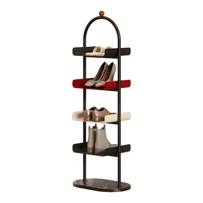 速立普多巴胺撞色多层窄小鞋架子