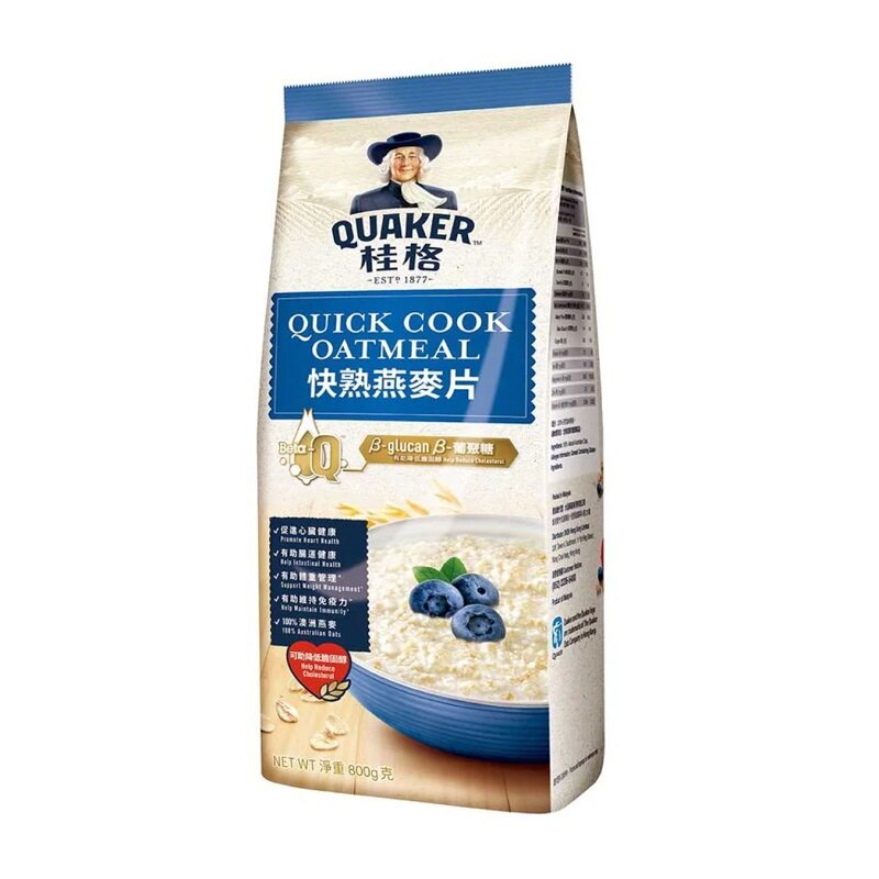 桂格快熟燕麦片800g香港QUAKER