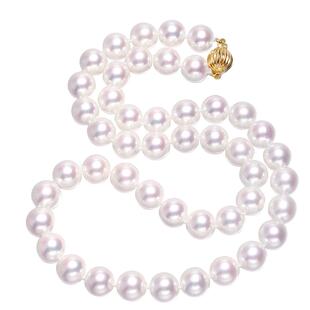 海蒂珠宝 镜华精选淡水珍珠项链妈妈款正品女锁骨链K金节日礼物