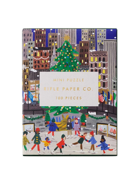 RiflePaperCo.拼图圣诞夜烫金