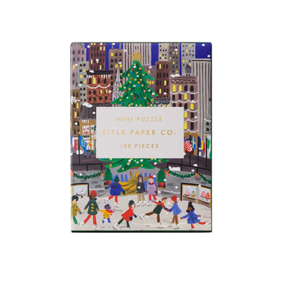 RiflePaperCo.拼图圣诞夜烫金