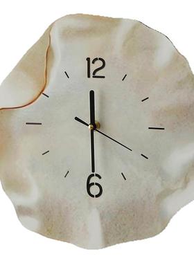 中古风现代简约桌面时钟摆台式创意钟表摆放式客厅电视柜装饰摆件