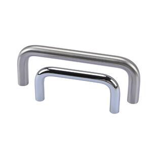 ls511-304不锈钢U型拉手XAE-06配电箱柜门把手LUWANS实心圆形提手