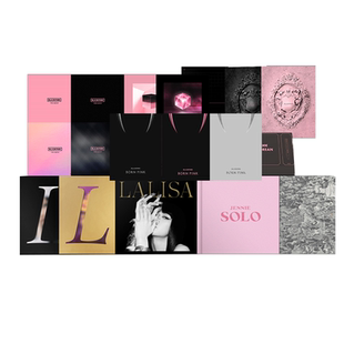 正版 粉墨专辑 BLACKPINK合集 BORN PINK THE ALBUM 官方周边小卡